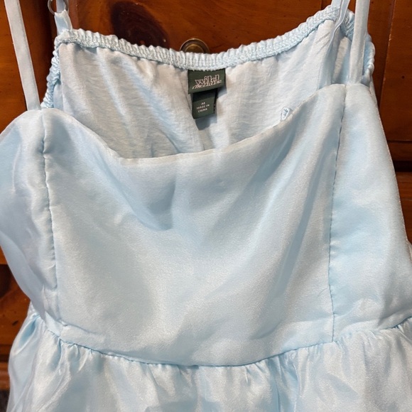 Wild Fable Light Blue Midi Dress - Picture 8 of 10